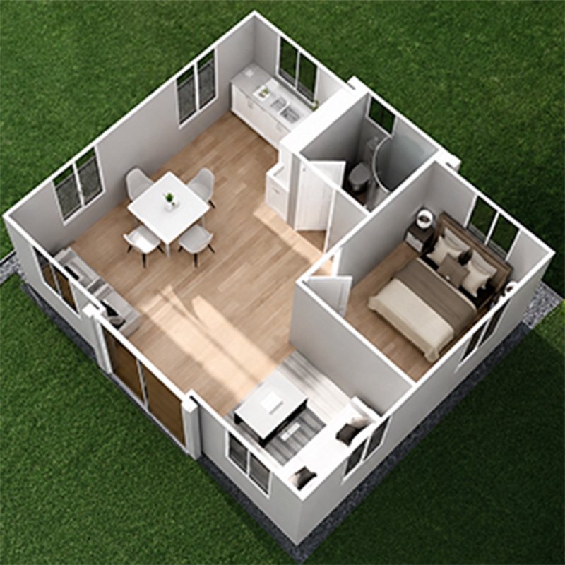 Popular Designs for Modular Container Homes (1)