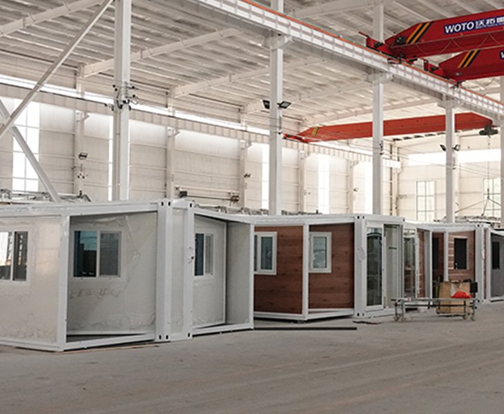 10ft Container House Production Process