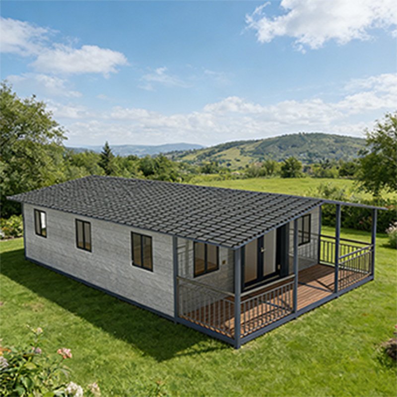 40FT 2 Bedroom Container Home Plan