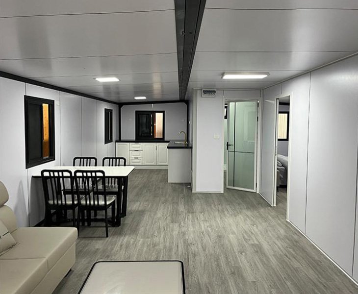 A Real Look Inside a 1 Bedroom Container House