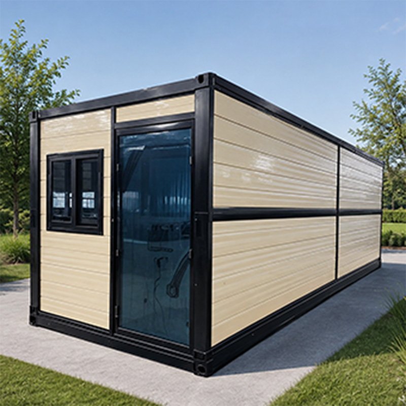 Carved metal panel Folding Container House