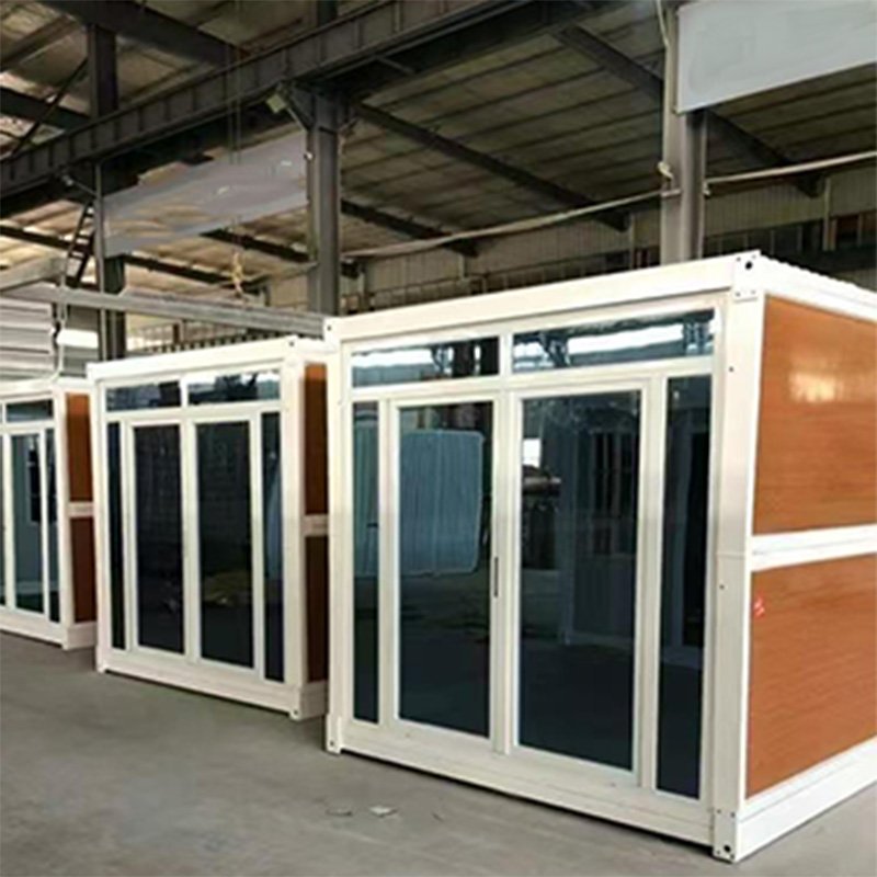 Glass Curtain Wall Folding Container House