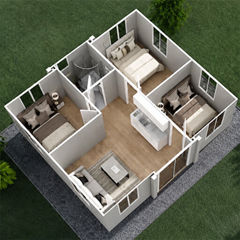 Three-Bedroom Home
