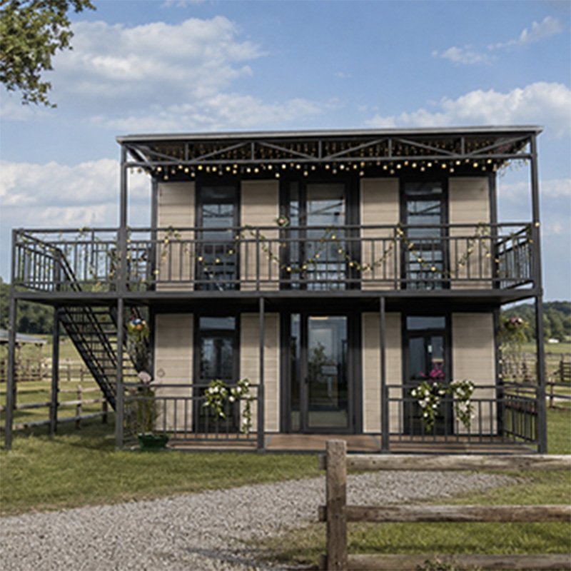 Two-Storey 4 Bedroom Prefab House Plan