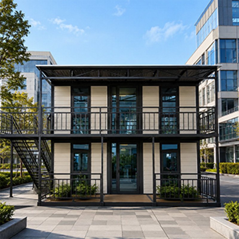 Two-Story Expandable Container House